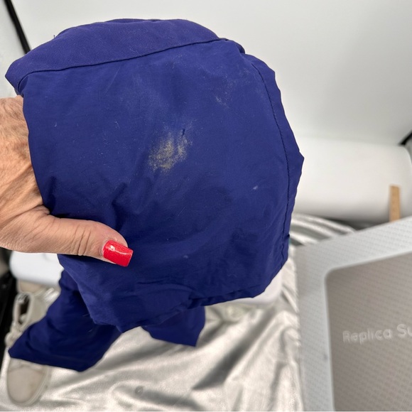 Lands End Winter Snow Ski Overalls Pants Grow a Longs Blue Purple Girls Small - Picture 8 of 9